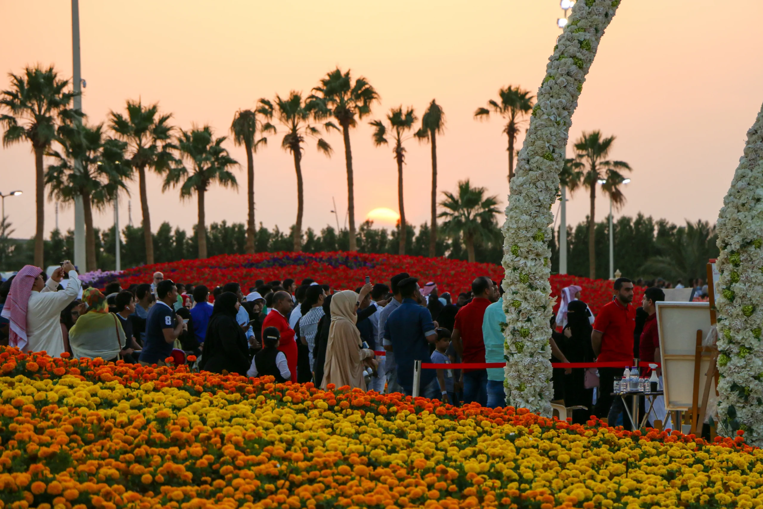 region de yanbu madinah arabie saoudite 23 mars 2019 festival des fleurs evenement annuel organise par la commission royale (3)